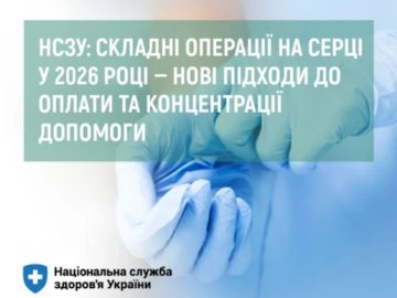 НСЗУ: складні операції на серці у 2026 році — нові підходи до оплати та концентрації допомоги НСЗУ: складні операції на серці у 2026 році — нові підходи до оплати та концентрації допомоги